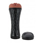 Коричневый мастурбатор-вагина Marly - Dream Toys - в Серпухове купить с доставкой