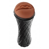 Коричневый мастурбатор-вагина Marly - Dream Toys - в Серпухове купить с доставкой