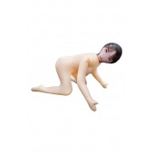 Телесная надувная секс-кукла в позиции догги-стайл - NMC - в Серпухове купить с доставкой