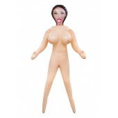 Телесная надувная секс-кукла с пышным бюстом - NMC - в Серпухове купить с доставкой