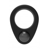 Черное эрекционное кольцо Cockring Single Weight - Dream Toys - в Серпухове купить с доставкой