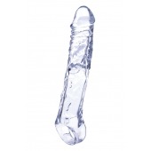 Прозрачная насадка-удлинитель Length Enhancer с подхватом - 22,3 см. - NMC - в Серпухове купить с доставкой