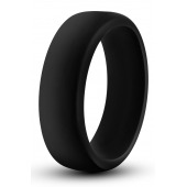 Черное эрекционное кольцо Silicone Go Pro Cock Ring - Blush Novelties - в Серпухове купить с доставкой