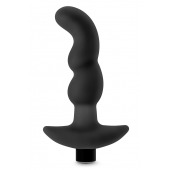 Черный вибромассажер простаты Prostate Massager 03 - 15,2 см. - Blush Novelties - в Серпухове купить с доставкой