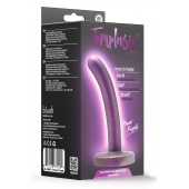 Фиолетовая насадка с гладкой поверхностью Surrender 4.75 Inch Beginner Pegging Dildo - 12 см. - Blush Novelties - купить с доставкой в Серпухове