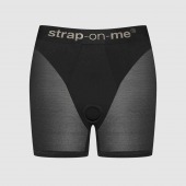 Трусики-шорты для фиксации насадок Strap-on-me Harness Lingerie Halo - size XS - Strap-on-me - купить с доставкой в Серпухове