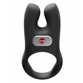 Черное эрекционное виброкольцо Nos - Fun Factory - в Серпухове купить с доставкой