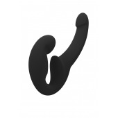 Черный безремневой страпон Share Lite - Fun Factory - купить с доставкой в Серпухове