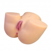 Телесный мастурбатор Liora с 2 любовными тоннелями - Baile - в Серпухове купить с доставкой