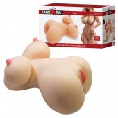 Телесный мастурбатор-торс Fiona - Baile - в Серпухове купить с доставкой