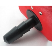 Красные трусики со штырьком для насадки - БДСМ Арсенал - купить с доставкой в Серпухове