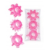 Комплект из трех розовых эрекционных колец - Erowoman-Eroman - в Серпухове купить с доставкой