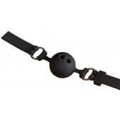 Малый силиконовый кляп-шар на ремешках - Orion - купить с доставкой в Серпухове