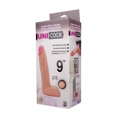 Фаллическая насадка Харнесс UNICOCK 9  - 24 см. - LOVETOY (А-Полимер) - купить с доставкой в Серпухове