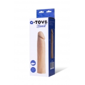 Реалистичная насадка с ярко выраженной головкой - 16,5 см. - A-toys - в Серпухове купить с доставкой