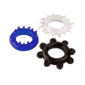 Набор из 3 разноцветных эрекционных колец - A-toys - в Серпухове купить с доставкой