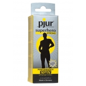 Спрей-пролонгатор длительного действия pjur SUPERHERO Strong Spray - 20 мл. - Pjur - купить с доставкой в Серпухове