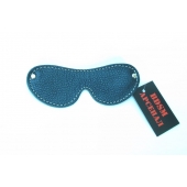 Кожаная маска на глаза - БДСМ Арсенал - купить с доставкой в Серпухове