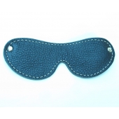 Кожаная маска на глаза - БДСМ Арсенал - купить с доставкой в Серпухове