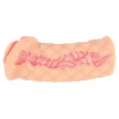 Телесный мастурбатор-вагина Elegance с двойным слоем - KOKOS - в Серпухове купить с доставкой