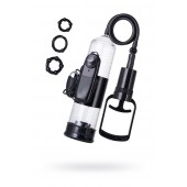 Вакуумная помпа A-toys с вибропулей и эрекционными кольцами - A-toys - в Серпухове купить с доставкой