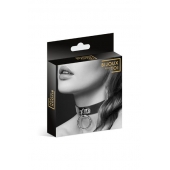 Узенький ошейник из полиуретана с кольцом - Bijoux Pour Toi - купить с доставкой в Серпухове
