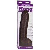 Большая насадка для трусиков Vac-U-Lock Realistic Hung - 31,7 см. - Doc Johnson - купить с доставкой в Серпухове