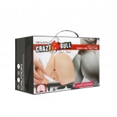 Вагина и попка с вибрацией CRAZY BULL - Baile - в Серпухове купить с доставкой