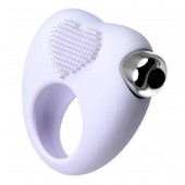 Белое виброкольцо для продления полового акта JOS MOYS - JOS - в Серпухове купить с доставкой