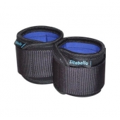 Неопреновые черно-синие наручники - Sitabella - купить с доставкой в Серпухове