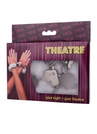 Наручники с белой меховой опушкой - ToyFa - купить с доставкой в Серпухове