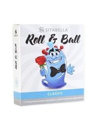 стимулирующий презерватив-насадка Roll   Ball Classic - Sitabella - купить с доставкой в Серпухове