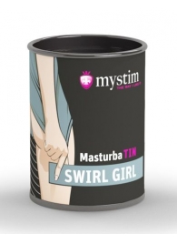 Компактный мастурбатор MasturbaTIN Swirl Girl - MyStim - в Серпухове купить с доставкой