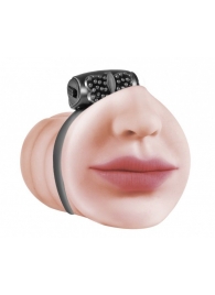 Мастурбатор-ротик с виброкольцом Satisfaction Beloved - Lola Games - в Серпухове купить с доставкой