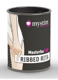 Компактный мастурбатор MasturbaTIN Ribbed Rita - MyStim - в Серпухове купить с доставкой