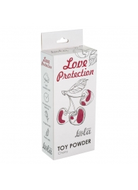 Пудра для игрушек Love Protection с ароматом вишни - 30 гр. - Lola Games - купить с доставкой в Серпухове