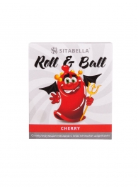 Стимулирующий презерватив-насадка Roll   Ball Cherry - Sitabella - купить с доставкой в Серпухове