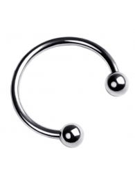 Серебристая подкова на головку пениса - ToyFa - купить с доставкой в Серпухове