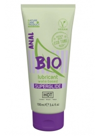 Интимный увлажняющий анальный гель BIO SuperGlide - 100 мл. - HOT - купить с доставкой в Серпухове