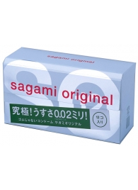 Ультратонкие презервативы Sagami Original - 12 шт. - Sagami - купить с доставкой в Серпухове