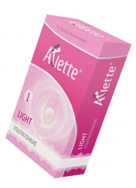 Ультратонкие презервативы Arlette Light - 6 шт. - Arlette - купить с доставкой в Серпухове