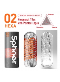 Мастурбатор SPINNER Hexa - Tenga - в Серпухове купить с доставкой