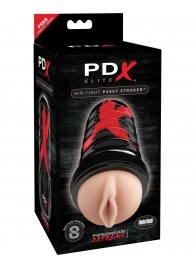 Телесный мастурбатор-вагина Air Tight Pussy Stroker - Pipedream - в Серпухове купить с доставкой