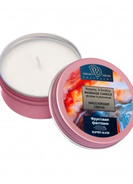 Массажная свеча  Фруктовая фантазия - БиоМед - купить с доставкой в Серпухове
