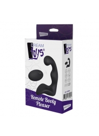 Черный вибромассажер простаты REMOTE BOOTY PLEASER - Dream Toys - в Серпухове купить с доставкой