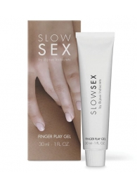 Гель для мастурбации с ароматом кокоса Slow Sex Finger Play Gel - 30 мл. - Bijoux Indiscrets - купить с доставкой в Серпухове