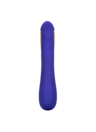 Фиолетовый вибратор с электростимуляцией Intimate E-Stimulator Petite Wand - 18,5 см. - California Exotic Novelties - купить с доставкой в Серпухове