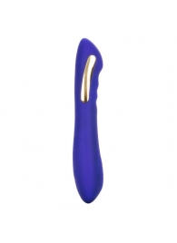 Фиолетовый вибратор с электростимуляцией Intimate E-Stimulator Petite Wand - 18,5 см. - California Exotic Novelties - купить с доставкой в Серпухове