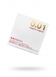 Супертонкий презерватив Sagami Original 0.01 - 1 шт. - Sagami - купить с доставкой в Серпухове