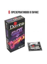 Ароматизированные презервативы DOMINO  Фруктовый слот  - 6 шт. - Domino - купить с доставкой в Серпухове